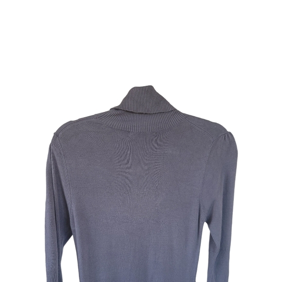 BCBG MaxAzria Quarter Sleeve Turtleneck Sweater Dress Sz S - Picture 6 of 11